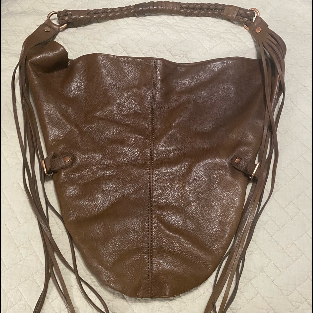 Lines Pelle hobo bag